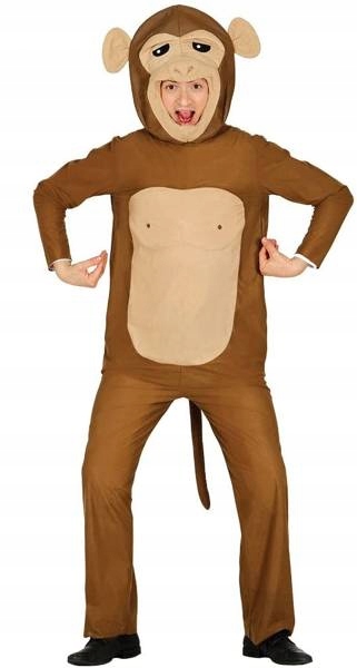 STRÓJ MAŁPY MAŁPKI MAŁPA KAPUCYNKA KARNAWAŁ L