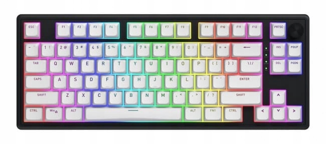 Hator Skyfall 80 Wireless biało-czarna