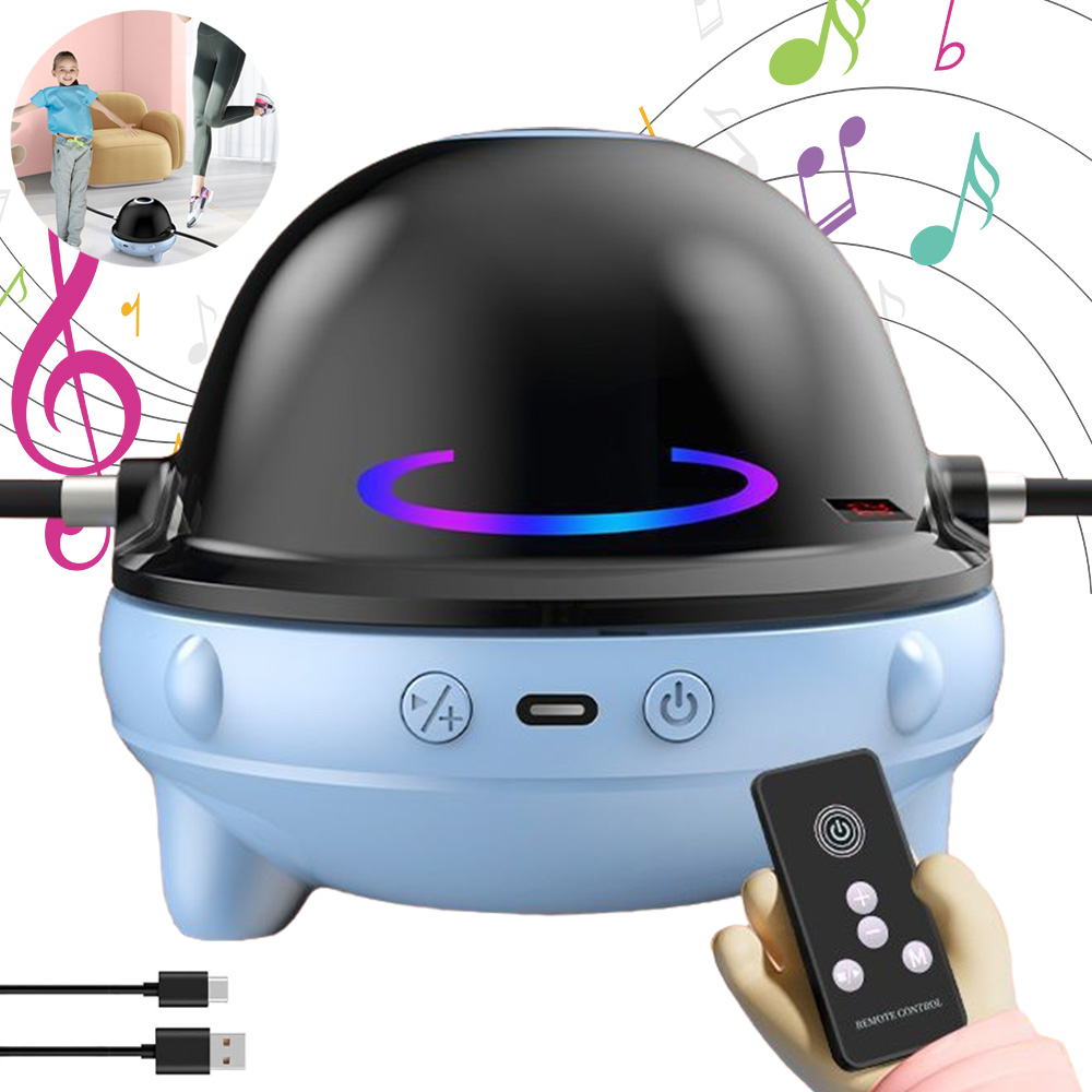 Elektroniczna Skakanka Fitness Bez Liny Przenośna Music Skakanka Bluetooth