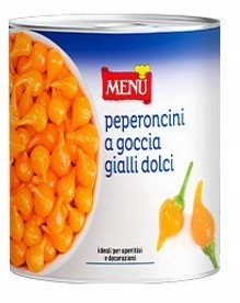 Levně Papričky žluté jemné 780 g Menu' bez lepku