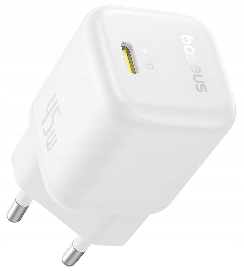 Ładowarka sieciowa Baseus PicoGo Gan Fast Charger 45W Biały