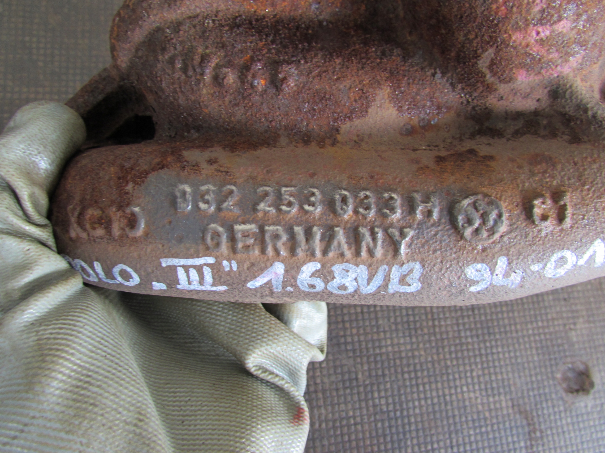 коллектор выпускной 032253033H vw POLO 1.6 b 8V 94-01 r.