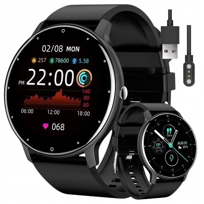 Chytré Hodinky Pánské Hodinky Gravity Gravírování Sms Polské Módní Menu