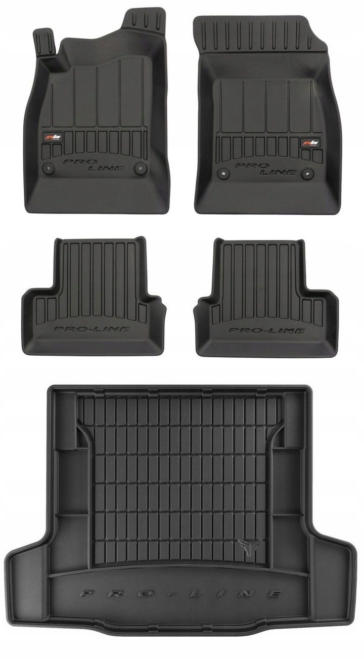 Set 3D Gumové rohože a rohože Chevrolet Cruze 1 Sedan 2008-2016
