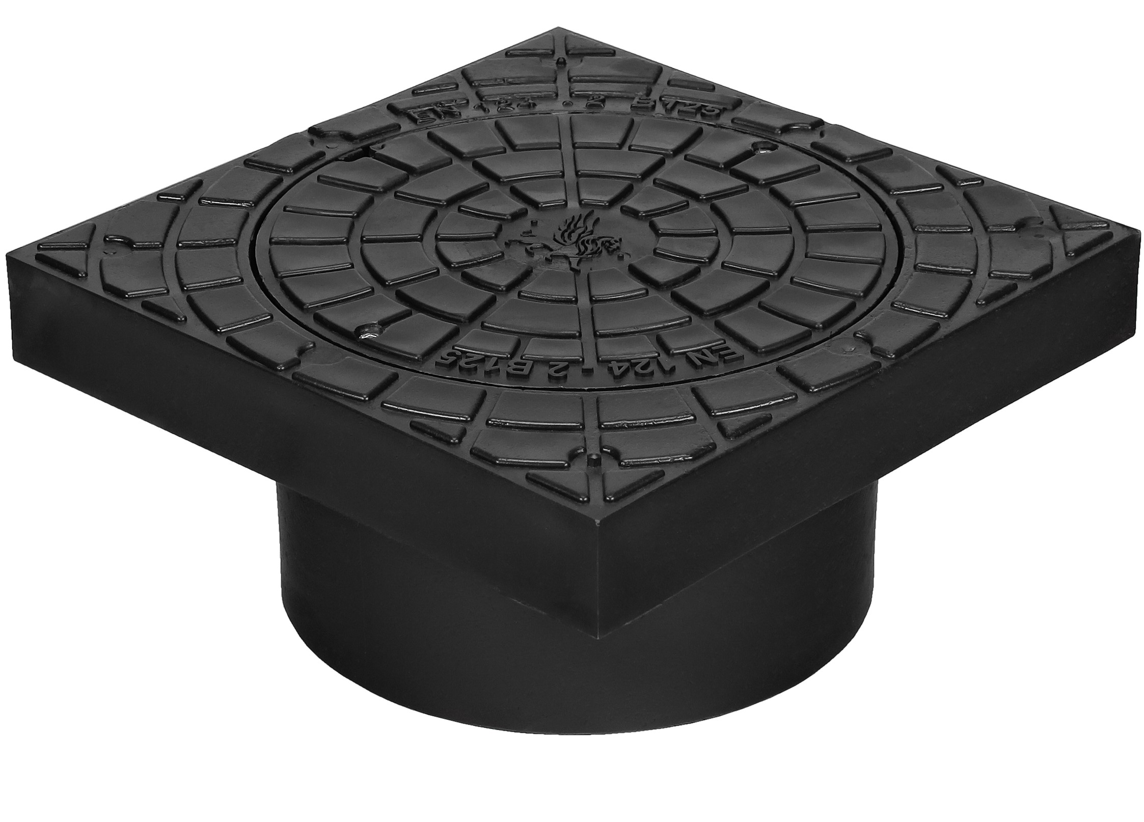 Kryt poklopu pre teleskop 315 mm BabylonPlast B125 (12,5T) Vpust 400x400