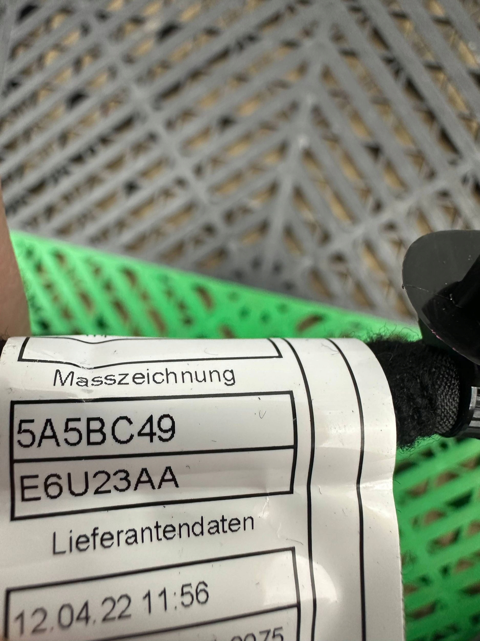 bundle electrical BMW 7 G70 5A5BC49