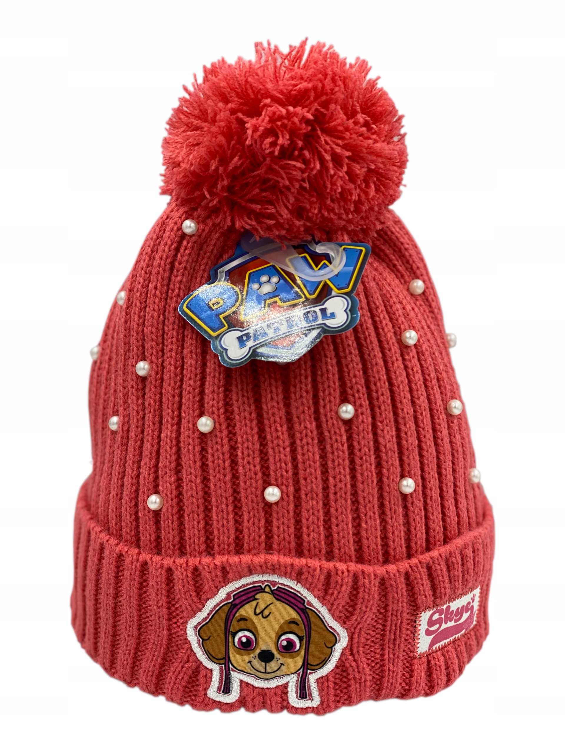 

Czapka zimowa dla dziewczynki Psi Patrol 52 różowa