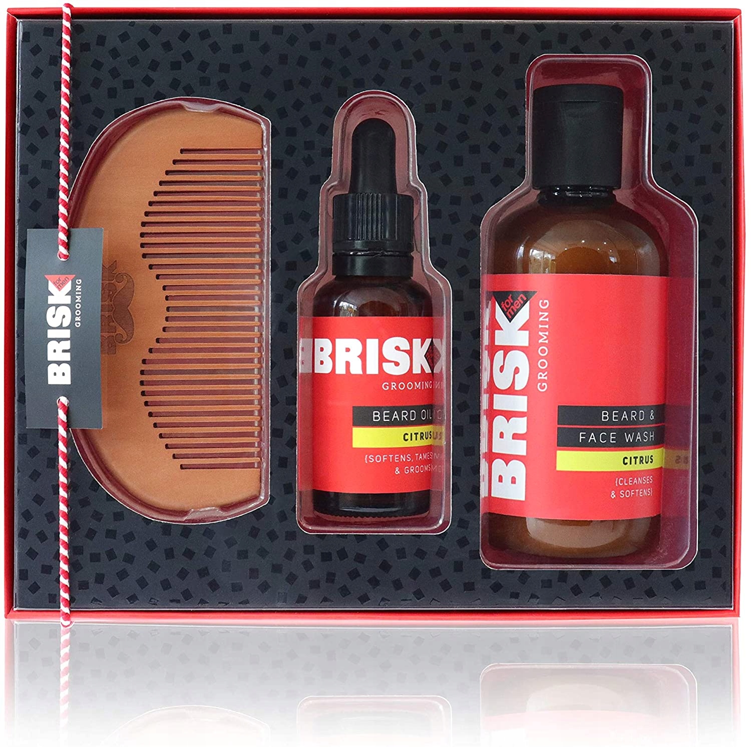 ZESTAW KOSMETYKÓW DO BRODY BRISK PREZENT Marka Brisk