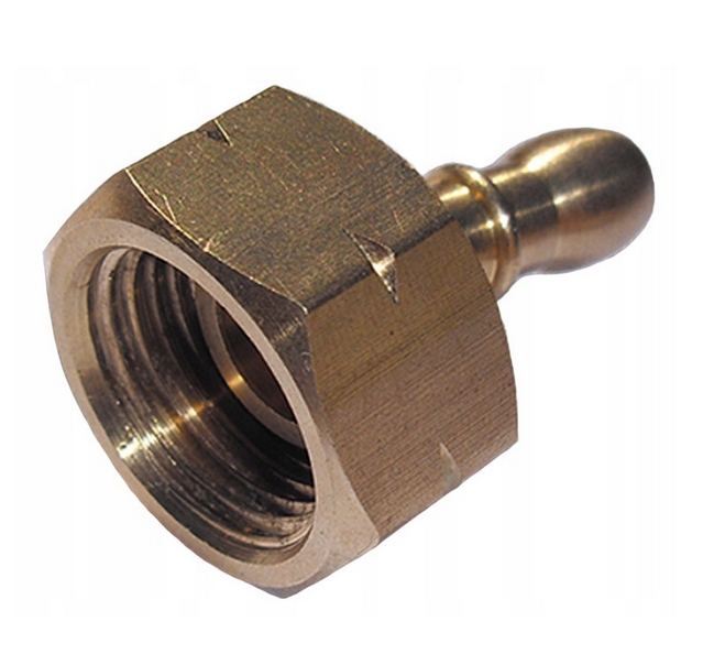 ADAPTER DO BUTLI GAZOWYCH W21.8 LEWY WĄŻ Ø9mm