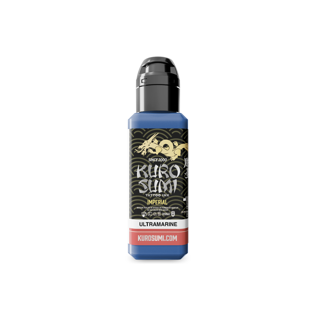 Kuro Sumi Imperial Ultramarine 44 ml Barva na tetování Inkoust Reach