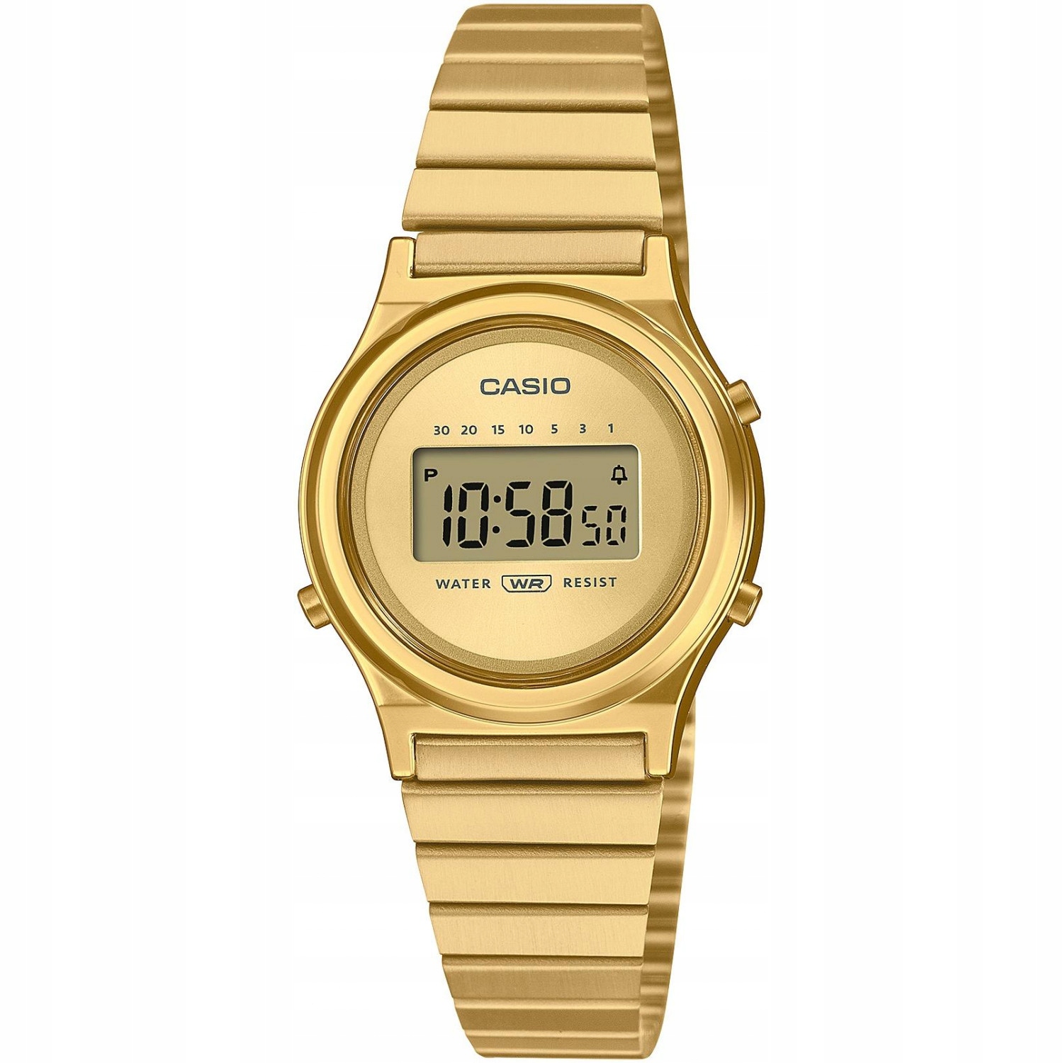 Hodinky Casio Vintage LA700WEG-9AEF zlatý náramek