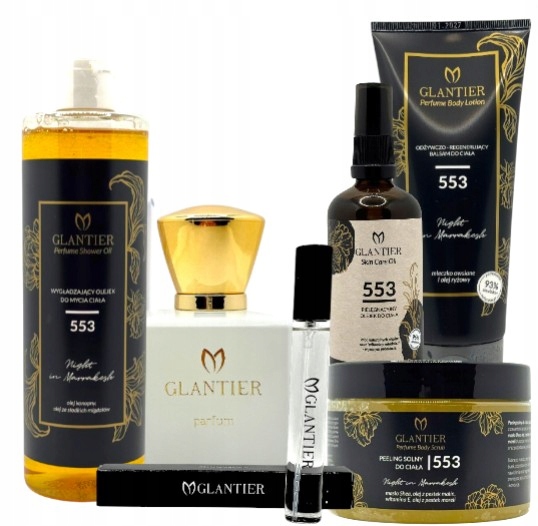 Glantier Dámská sada pro péči Parfém Premium 553 6 produktů