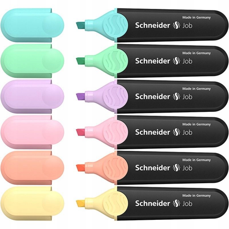 

Zakreślacz Pastelowy Schneider Job, 6 Szt.,mix