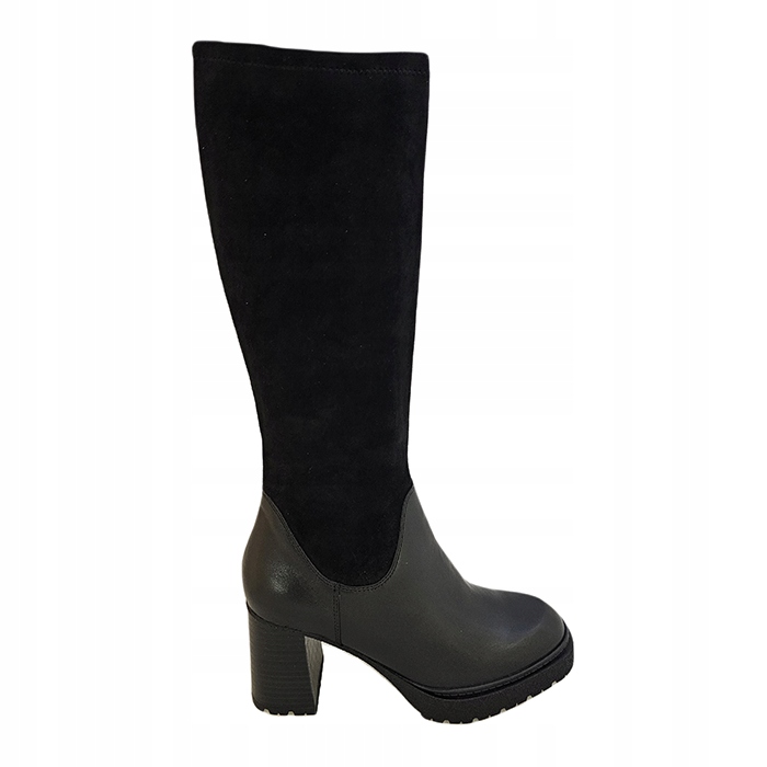 Caprice 9-25614-41 019 černý vel.40 veganský kozák Sleva