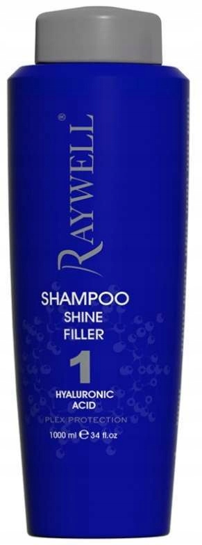 Raywell Shine Filler 1 Shampoo 1000 ml Šampon Regenerační Shine Filler