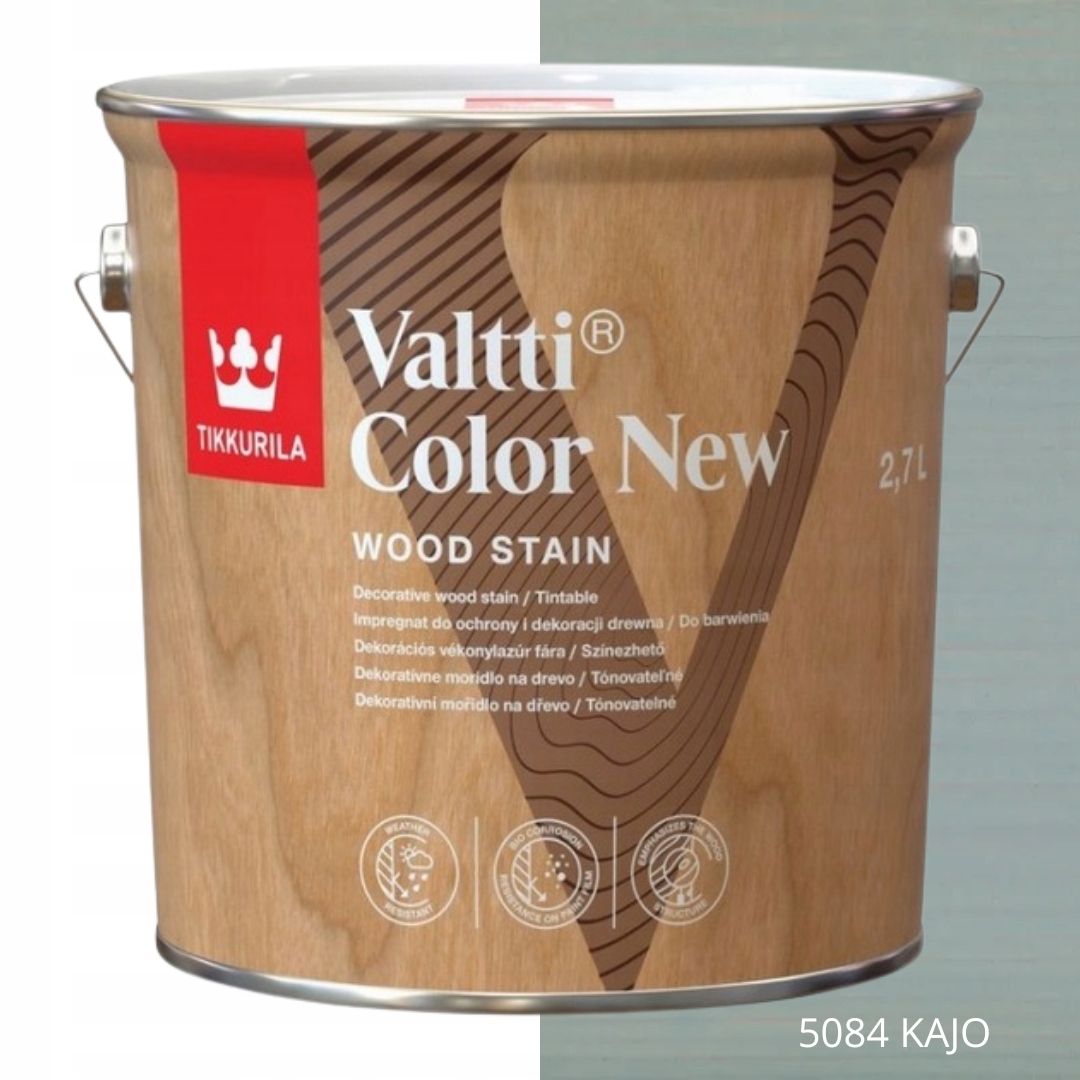 Tikkurila Impregnace Valtti Color New 2,7 L Barva 5084 Kajo