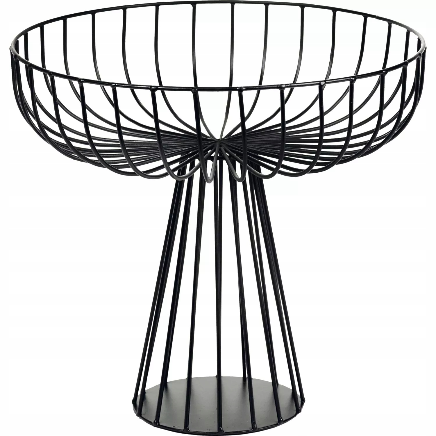 Košík Serax Metal Sculptures XL 30x30 cm, čierna