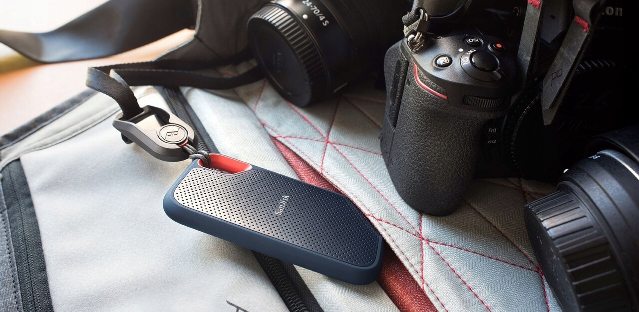 SANDISK SSD EXTREME PORTABLE 2TB (1050 MB/s) Format dysku 2,5