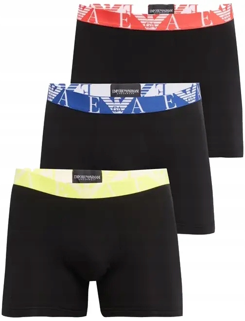 Bokserki Armani 3 pak r. M zestaw belizna męska majtki