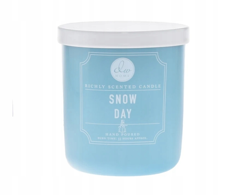 Dw Home Snow Day sójová vánoční vonná svíčka