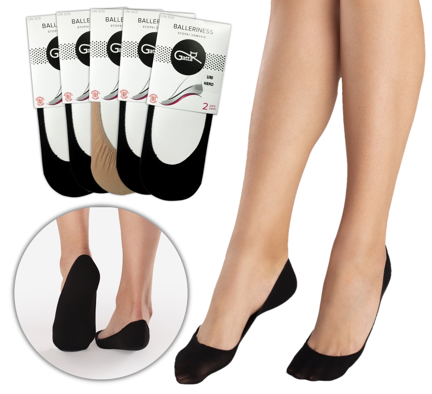 

Gatta Stopki Balleriness 5 Par mikrofibra cienkie