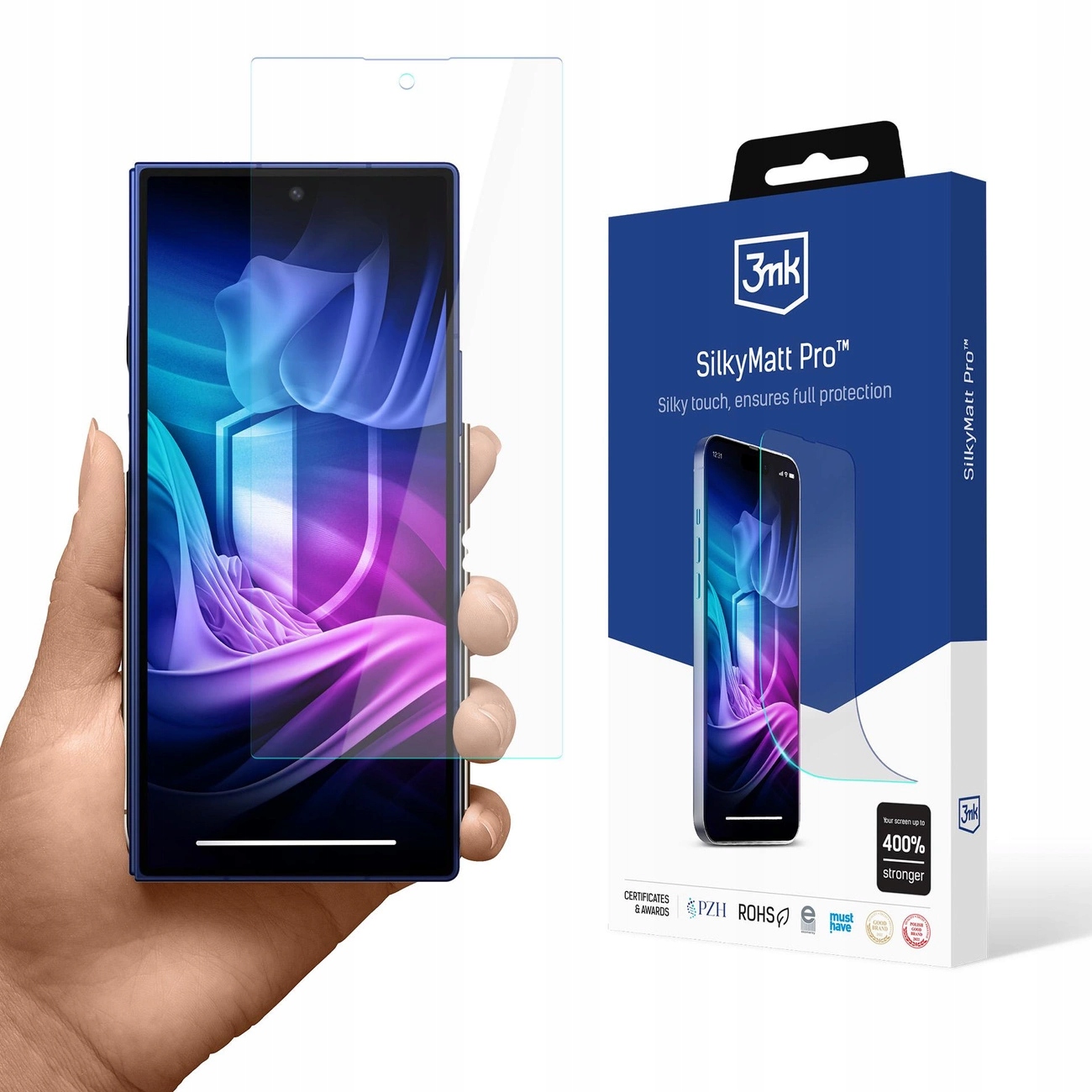 Folia matowa 3mk Silky Matt Pro na Samsung Galaxy Z Fold 7 3mk Protection