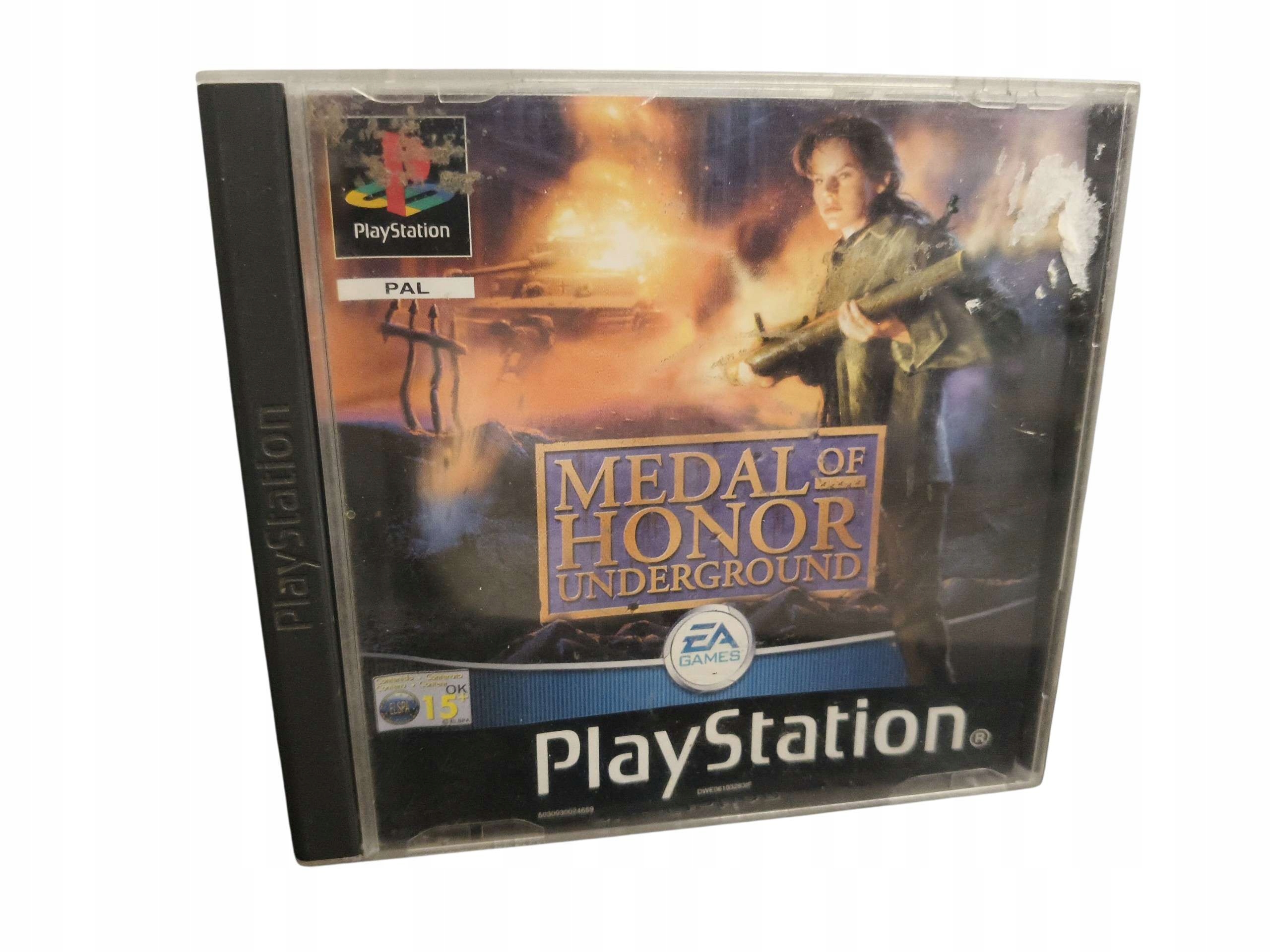 PSX MEDAL OF HONOR UNDERGROUND / AKCJA / WOJENNE