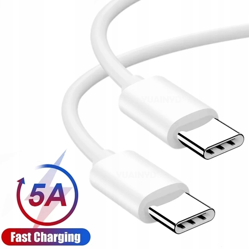 SZYBKA ŁADOWARKA PD USB-C 20W + KABEL 1M USB C Kolor biały