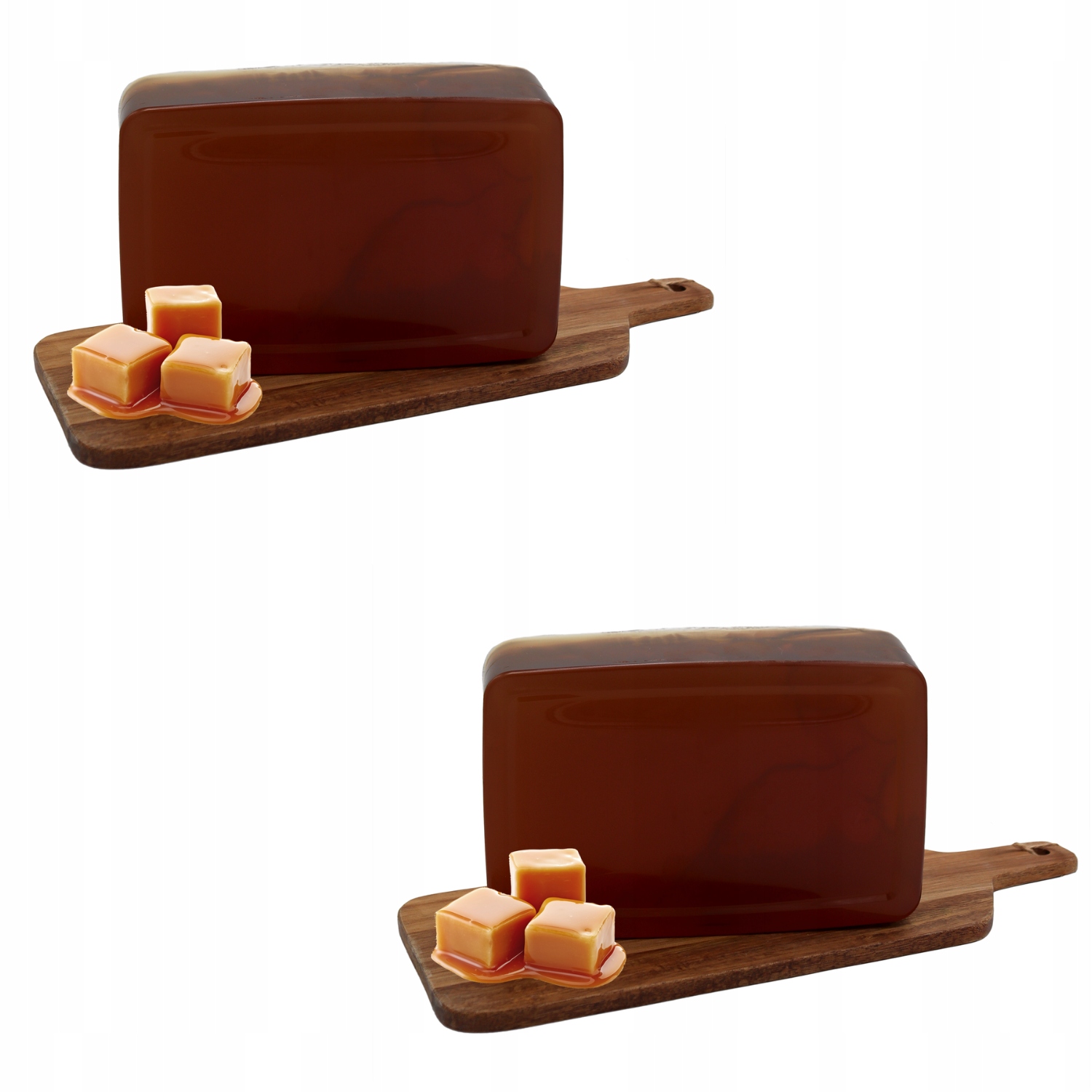 Mýdlová glycerinová báze Karamelová sada 2x1000g