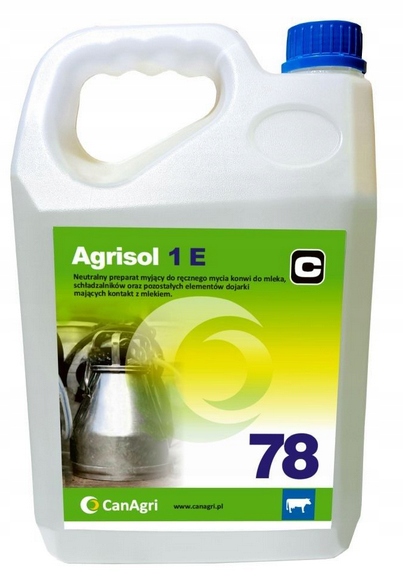 

Agrisol 1E78 Preparat Do Ręcznego Mycia Konwi 5KG