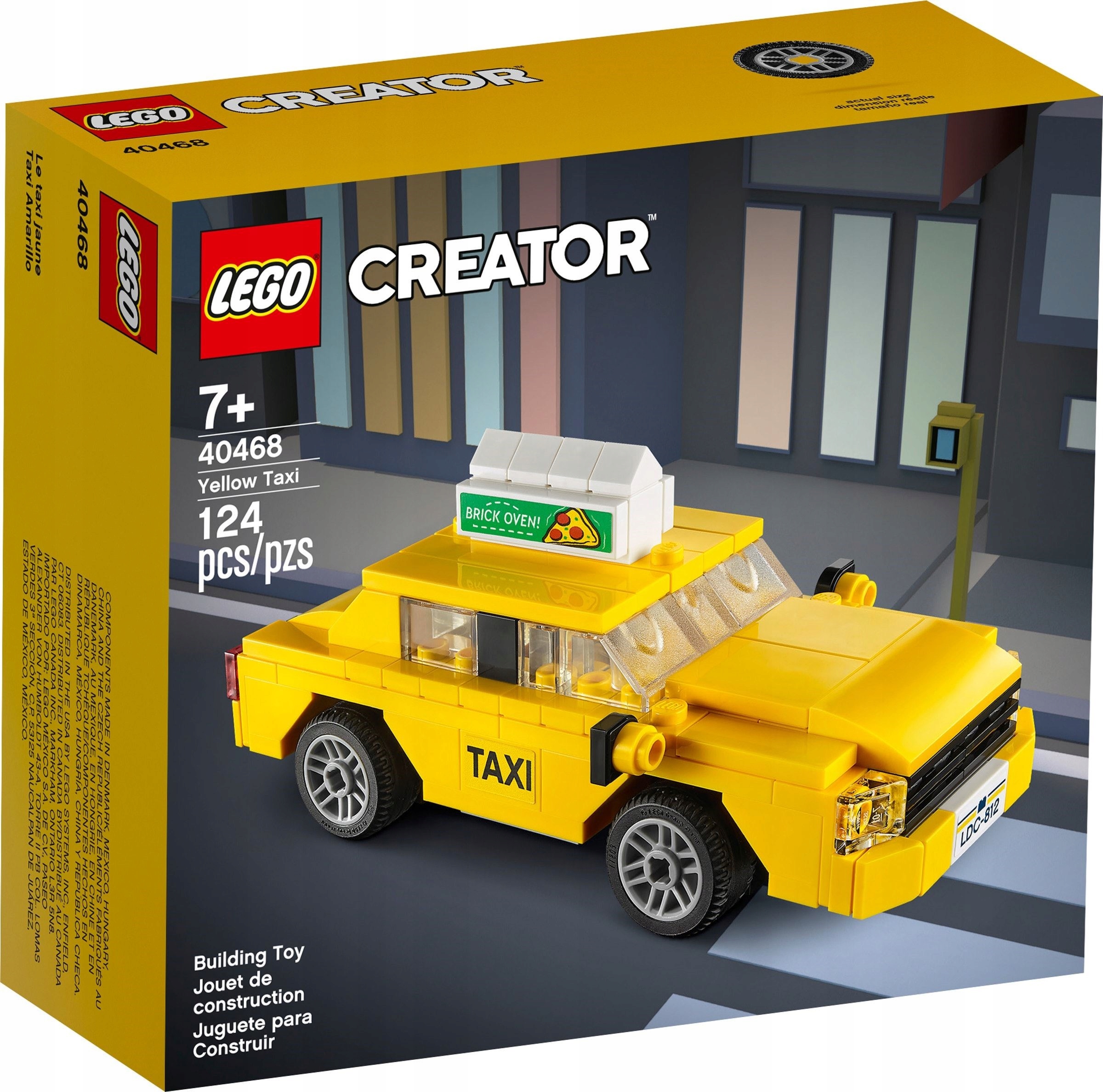 LEGO Creator 40468 Żółta taksówka NEW YORK NOWE!
