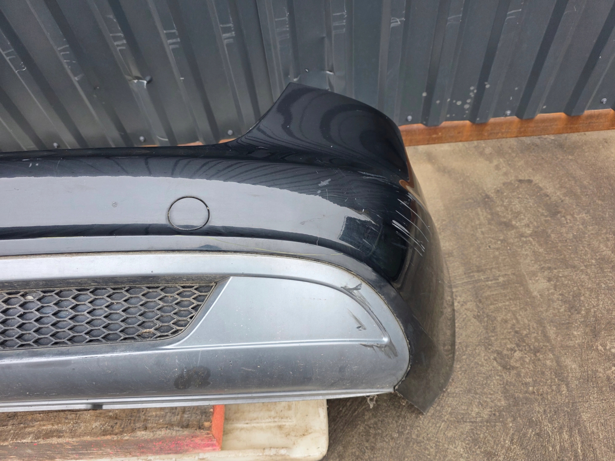 bumper rear part AUDI A4 B8 sedan S LINE LZ9Y 2008-2011 complete original !!!