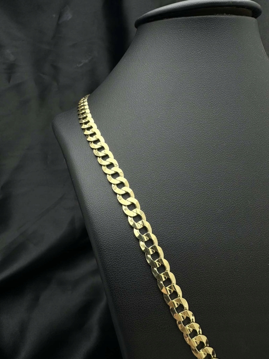 Piękny Złoty łańcuch Pancerka 34,94G P585 60CM Marka bez marki