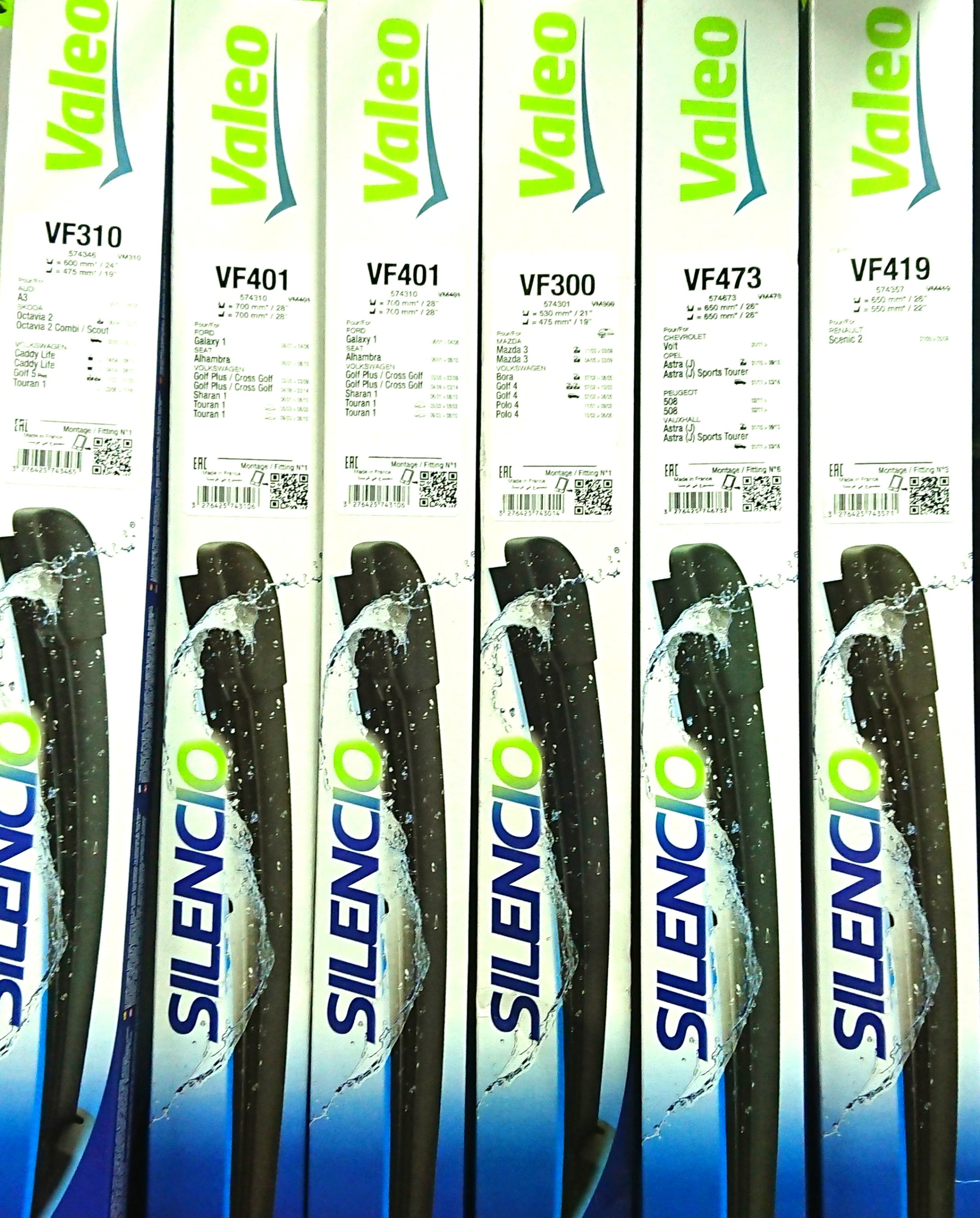 574306 - Valeo склоочисники передні і задні BMW 5 E60 E61 Універсал