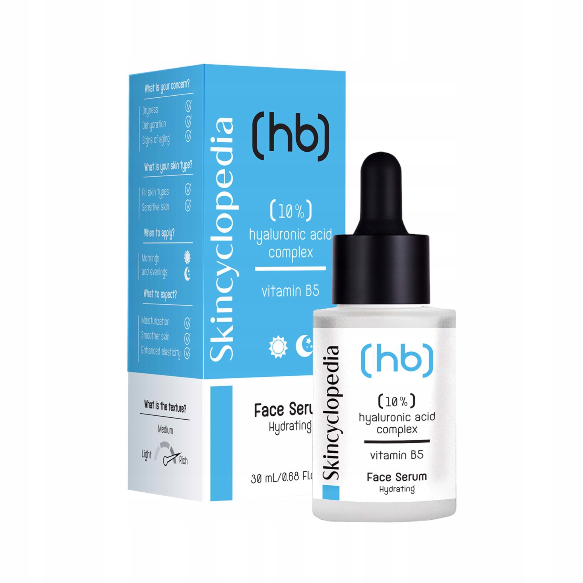 Skincyclopedia 30 ml pleťové sérum s kyselinou hyaluronovou 10%