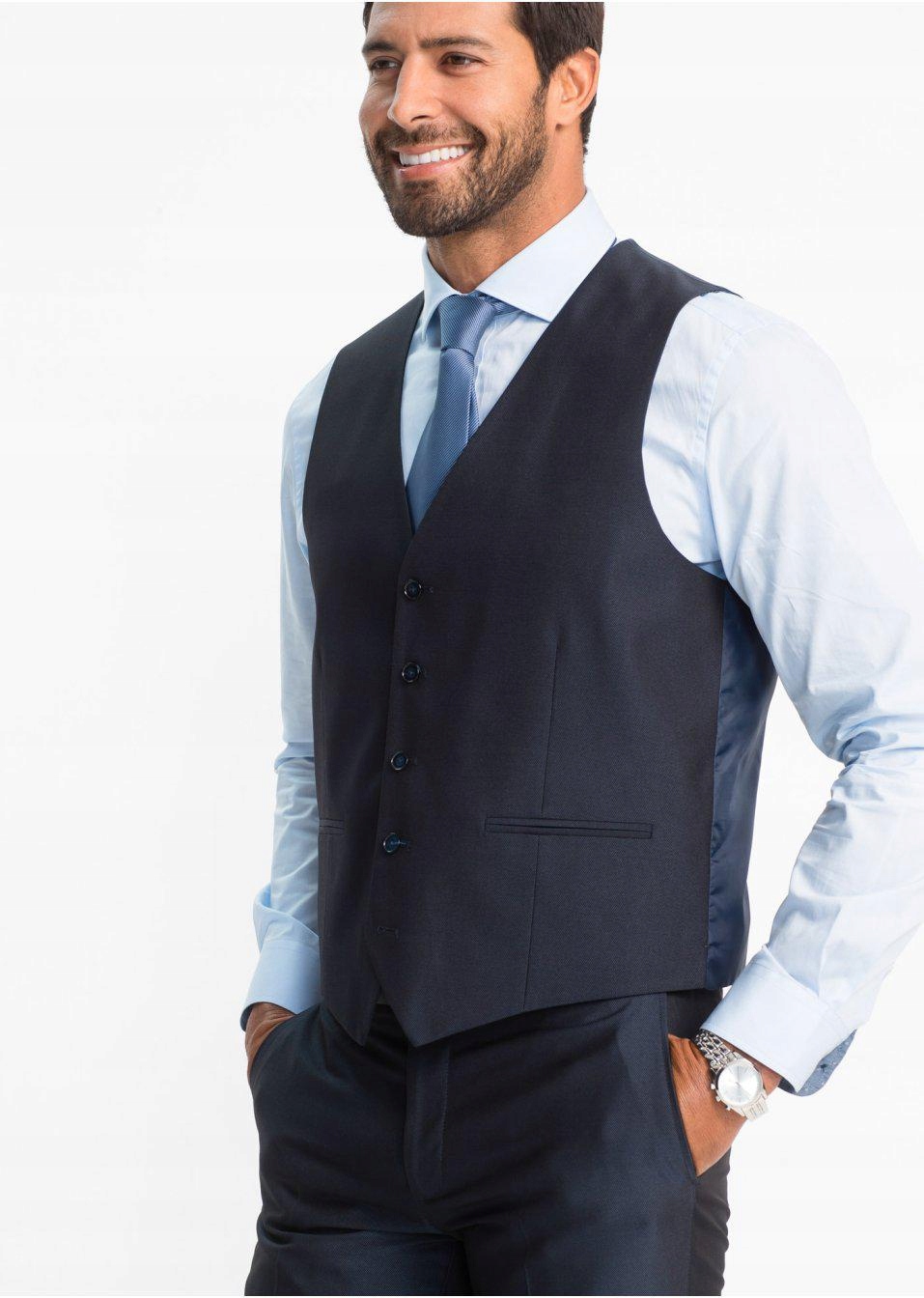 BONPRIX _ZT MB6 GARNITUR KOMPLET MĘSKI 4 CZĘŚCI _/ 60 Rozmiar 60