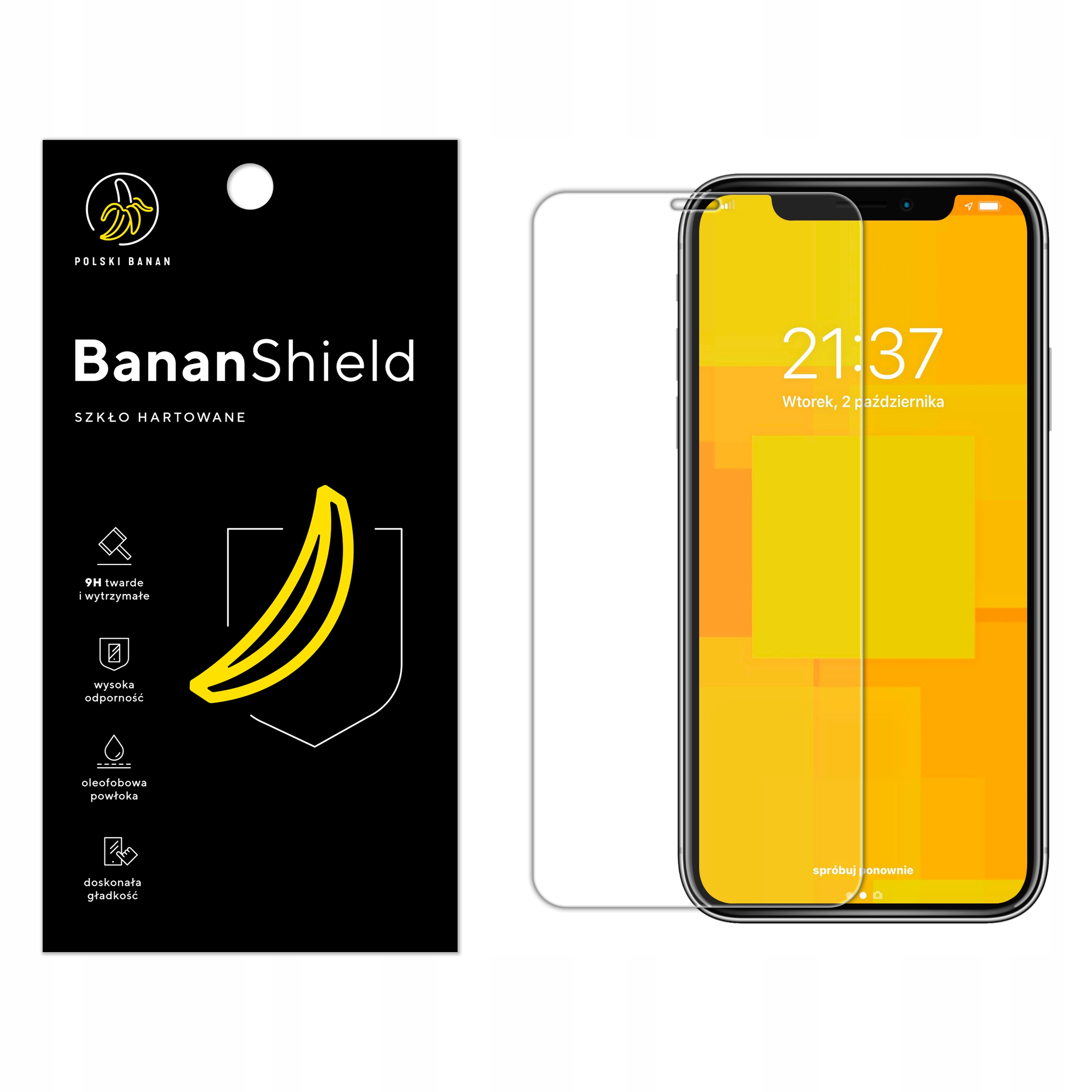 

Szkło Hartowane Polski Banan 9H do iPhone 11 Pro
