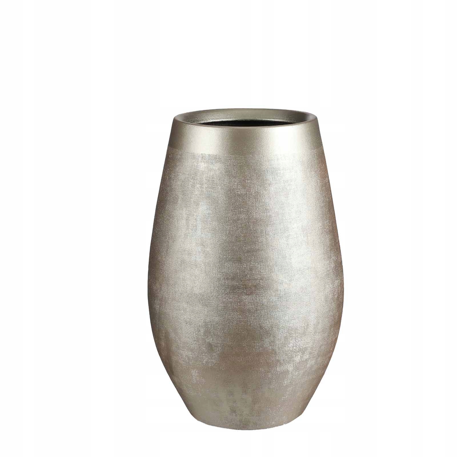 

ceramiczne złote donice wysokie Douro Vase 26/40