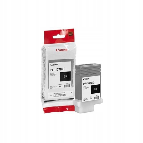 Originální inkoust Black Canon PFI-107BK (6705B001)