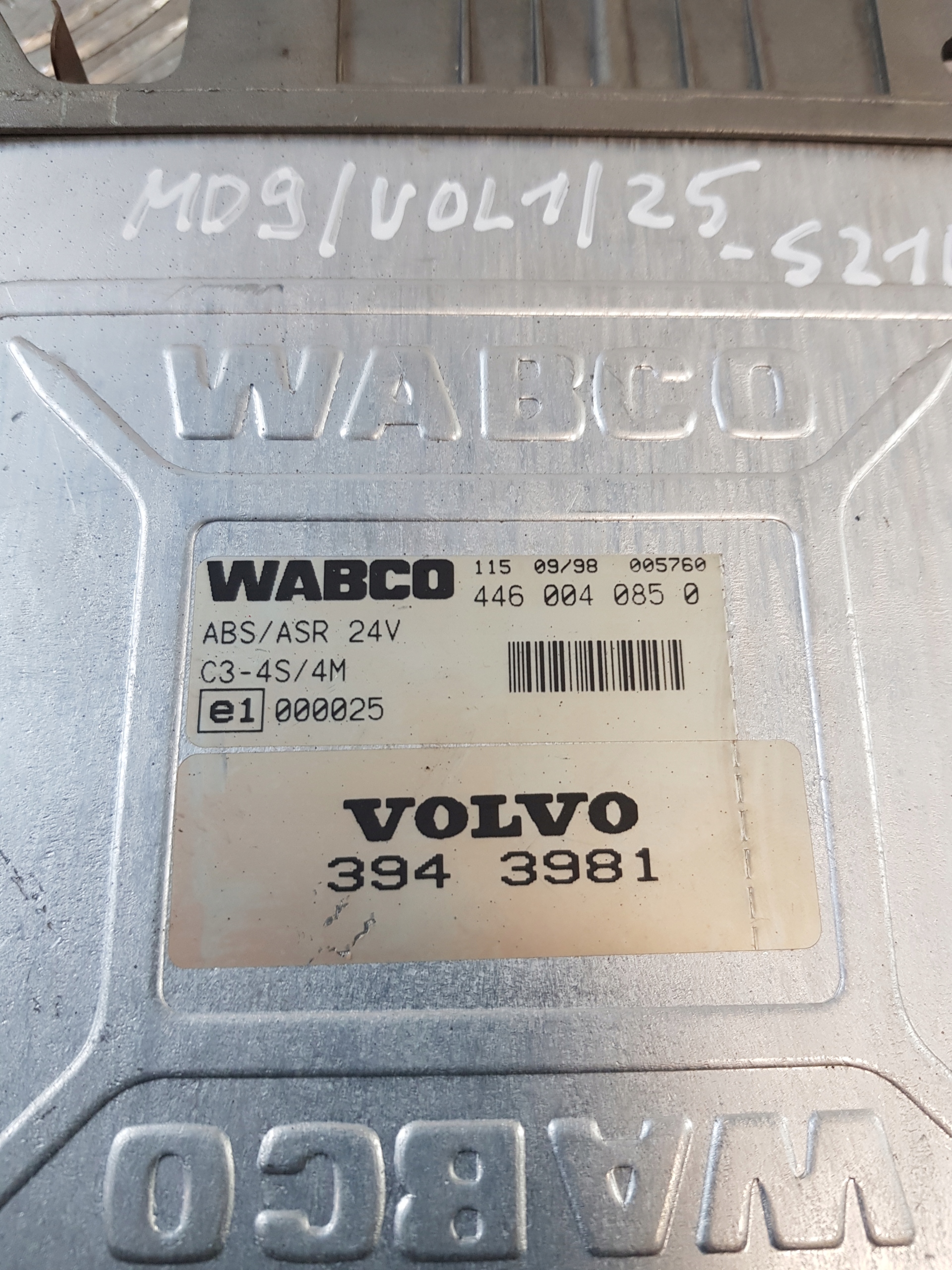 Bedienteil ABS WABCO OE 3943981 VOLVO