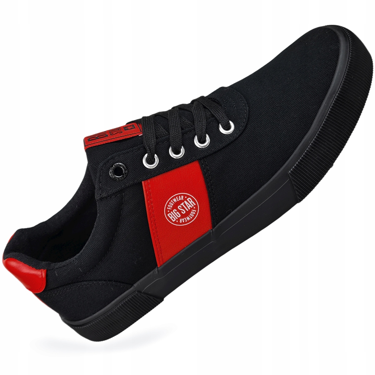 

trampki męskie czarne Big Star buty JJ174255 44