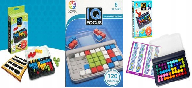 Smart Games Iq Twist+IQ Focus+ Iq Fit