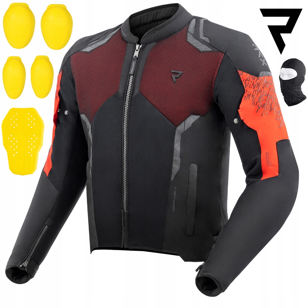 Motocyklová Bunda Rebelhorn Jax Pánska Textilná Chránička Darčeky