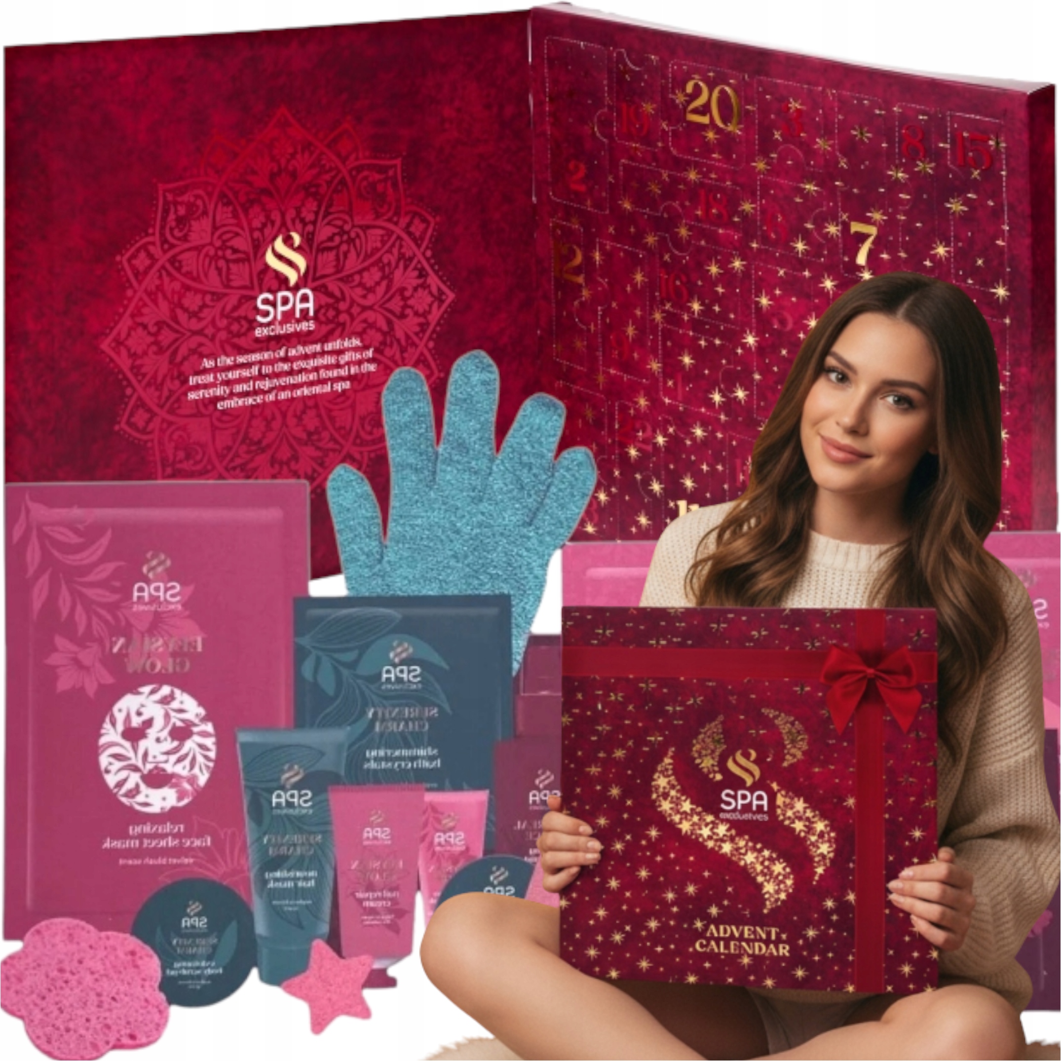 Adventní Kalendář S Vysoce Kvalitní Kosmetikou Pro Manželku Dívky Spa