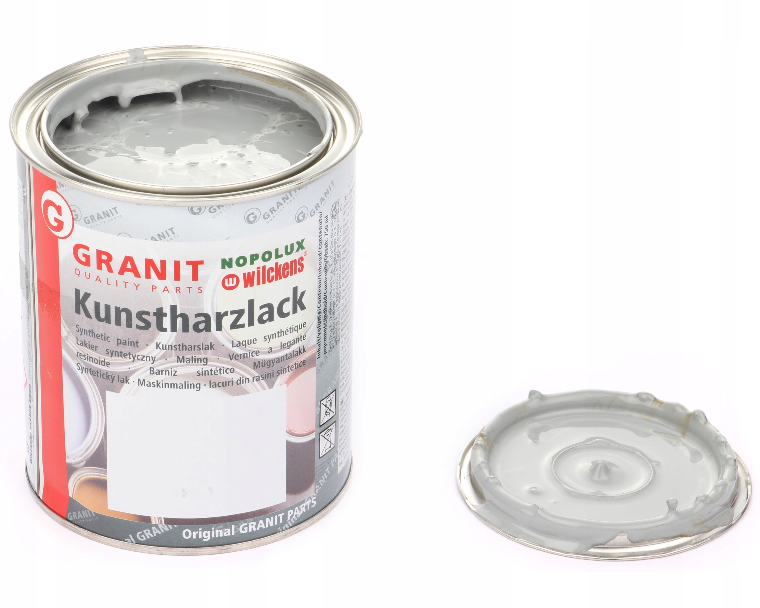 lak barva na stroje Ral 7001 1l Wilckens Granit