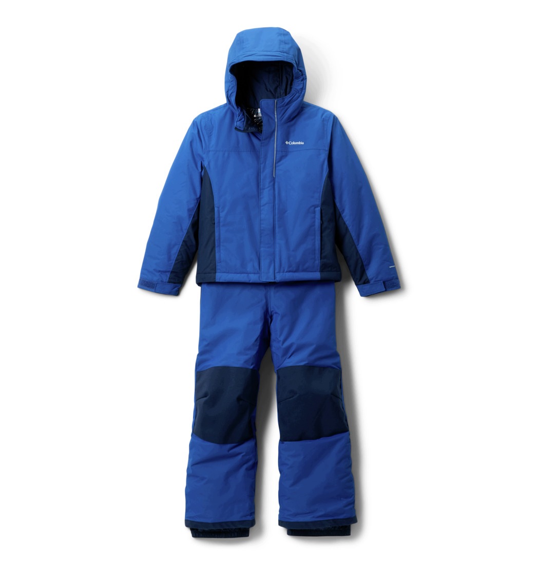 Dětský lyžařský komplet Columbia Buga III modrý 2134061433 r Xs