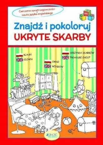 Znajdź i pokoloruj ukryte skarby