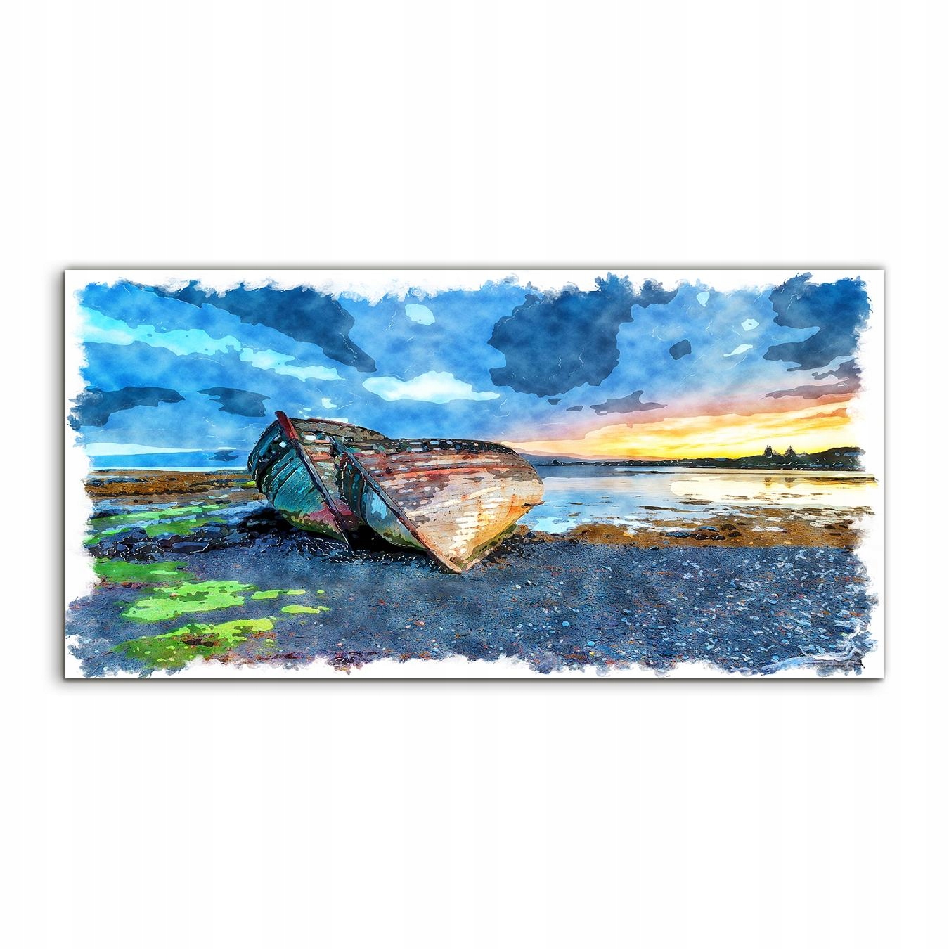 

Fotoobraz 120x60 nowoczesny Wschód Słońca Wybrzeże