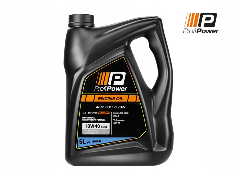 OLEJ SILNIKOWY PROFIPOWER 10W40 PP 5 4CAR 10W40 FULL CLEAN 5L