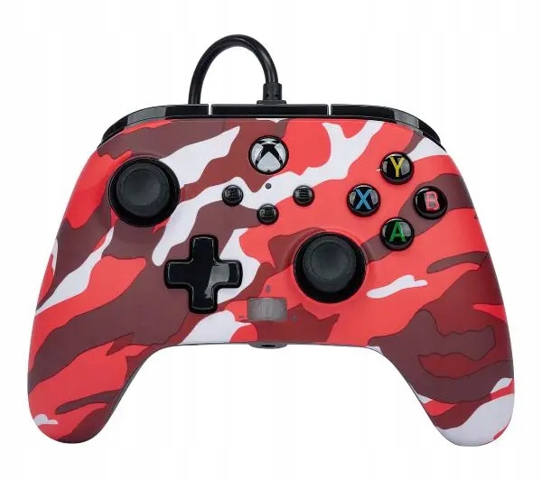 Pad Xbox Series X S PowerA Enhanced Red Camo